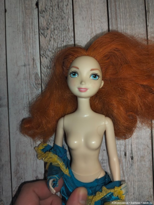 Куклы Принцессы Mattel (Мерида/Рапунцель) (фото 4)