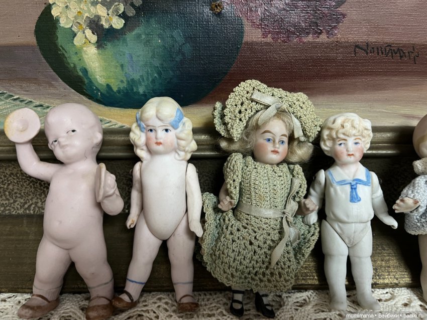 5 миничек C.F Kling, Limbach, Hertwig, Kewpie рост 12 см