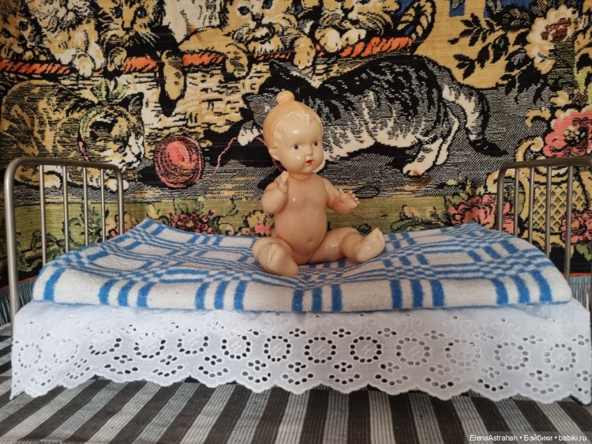 Кроватка Металлическая Редкая СССР (фото 8)