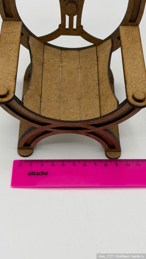 Кресло — Кукольная мебель (фото 8)