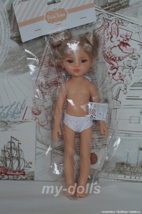 Кукла Маника с буклями#17 Paola Reina