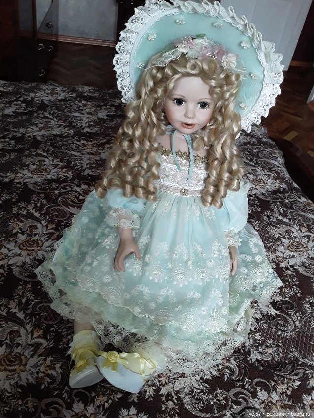 Красавица Каролина — Фарфоровые куклы (фото 7)