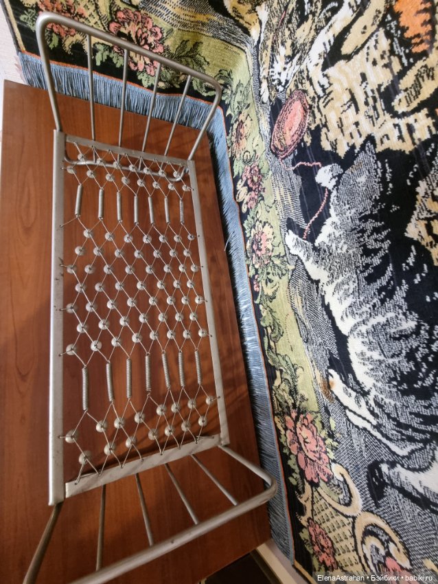 Кроватка Металлическая Редкая СССР (фото 5)