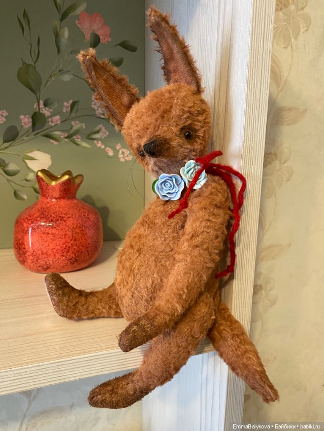 Лисичка Зоя🎈 — Авторские игрушки (фото 3)