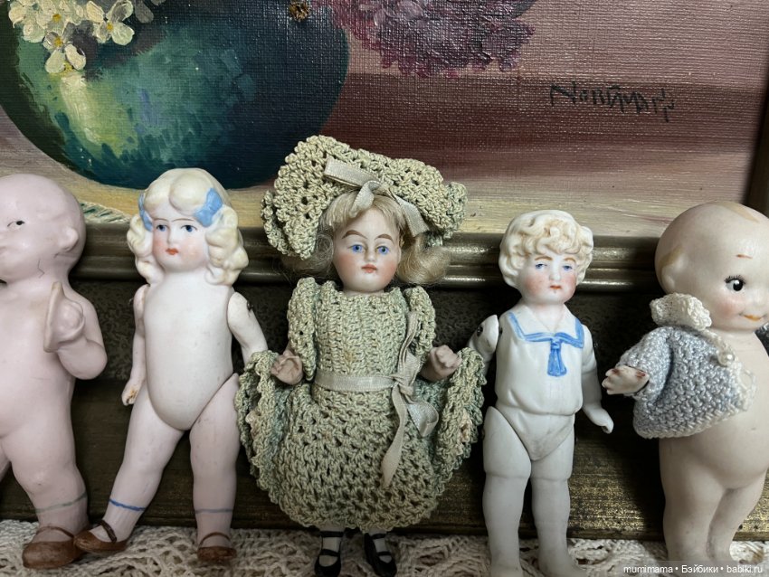 5 миничек C.F Kling, Limbach, Hertwig, Kewpie рост 12 см (фото 5)