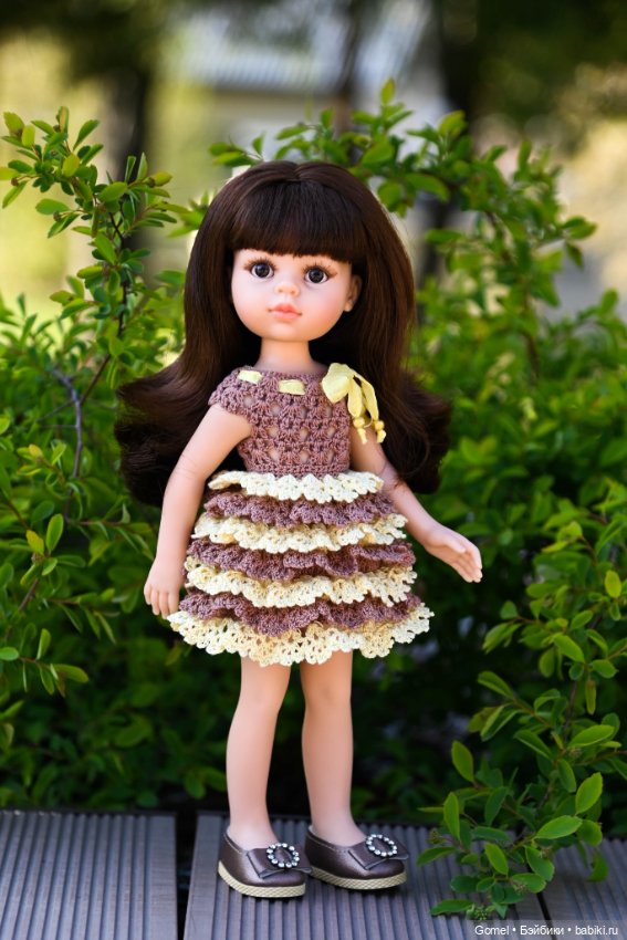 Платье для куклы Паола Рейна