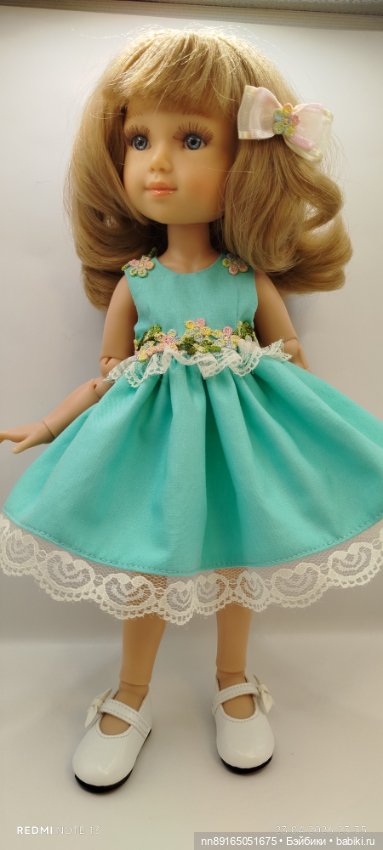Платье для кукол Паола Рейна 32-34 см и им подобным (фото 6)
