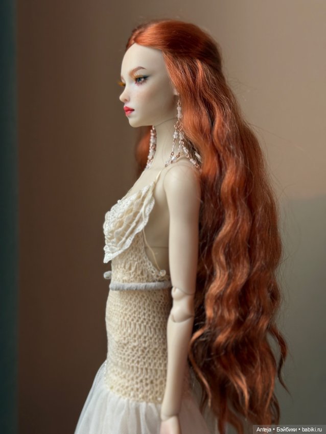 Платье для кукол Луценко на новом теле (фото 5)