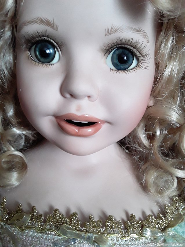 Красавица Каролина — Фарфоровые куклы (фото 6)
