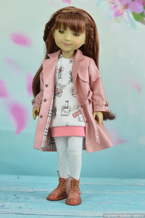 Весенний комплект одежды на Руби Ред (тренч+платье) (фото 3)