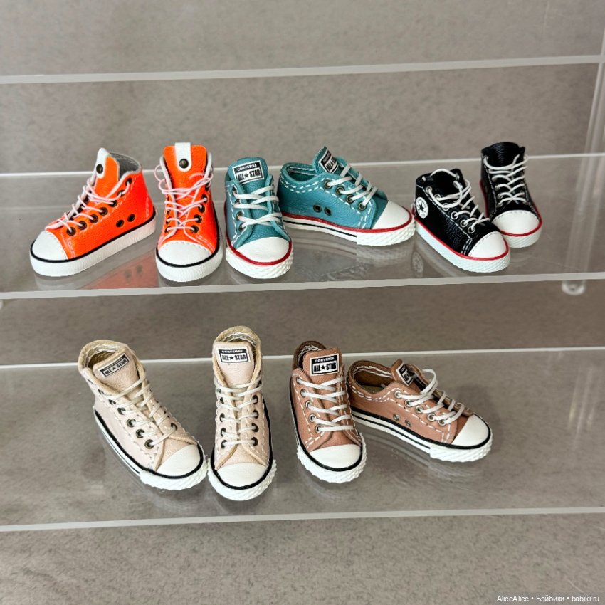 Кеды на стопу до 4,5 см — Обувь для BJD (фото 2)