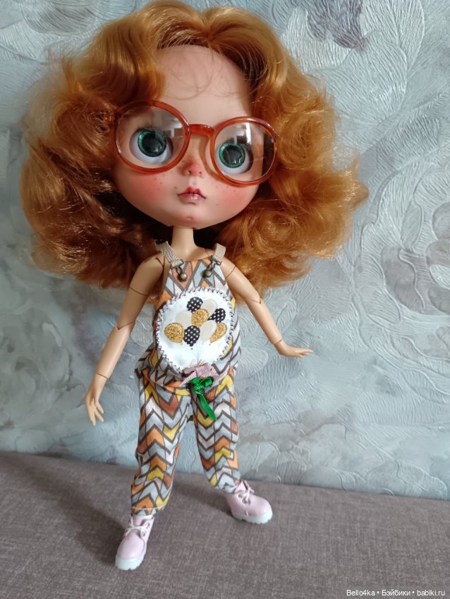 Яркая рыжуля Блайз кастом ООАК (фото 3)