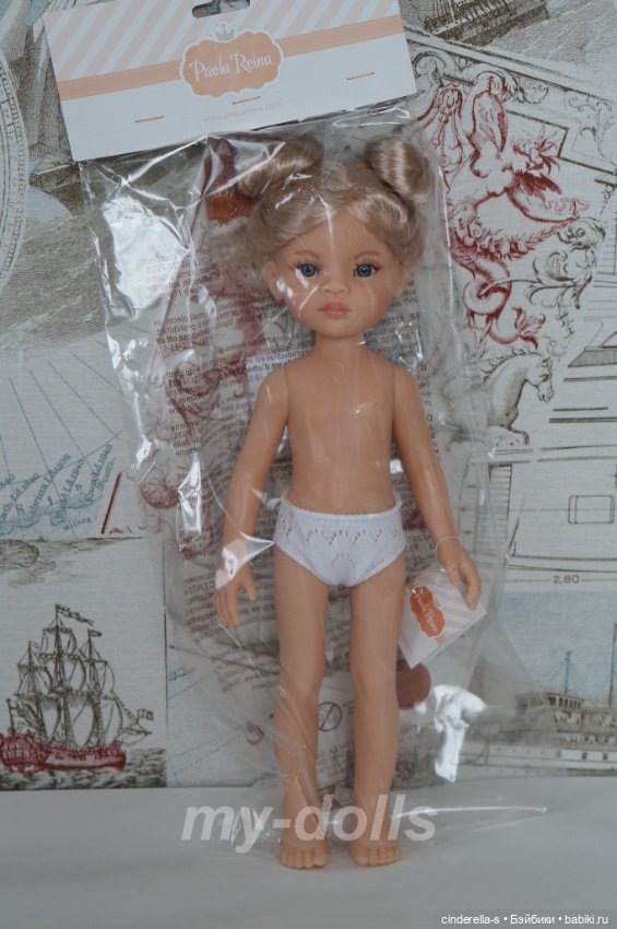 Кукла Маника с буклями#16 Paola Reina
