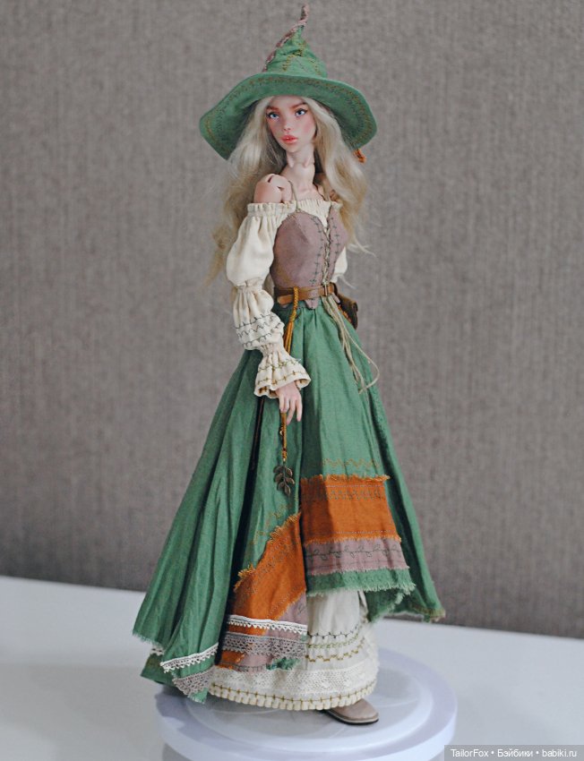 Комплект "Ведьма" для авторской БЖД куклы Химера (Chimera doll) и др кукол формата 1/4 (фото 3)
