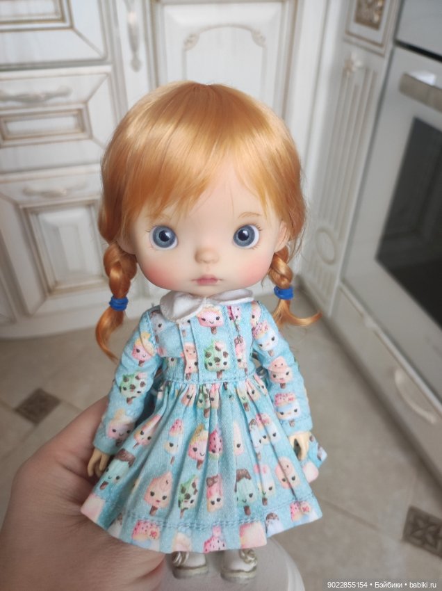 Продам очень красивый паричок из локонов козочки на Монст (фото 3)