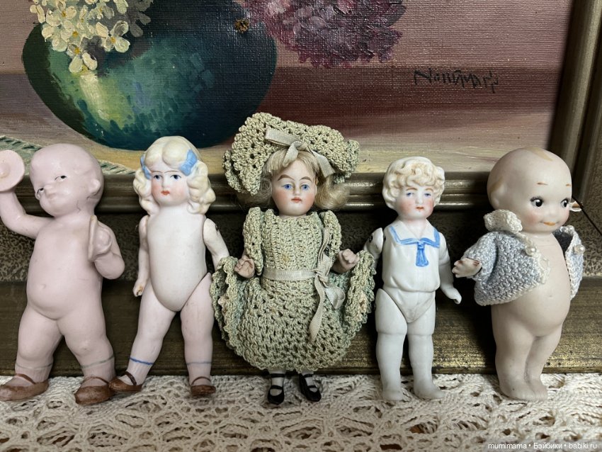 5 миничек C.F Kling, Limbach, Hertwig, Kewpie рост 12 см (фото 8)