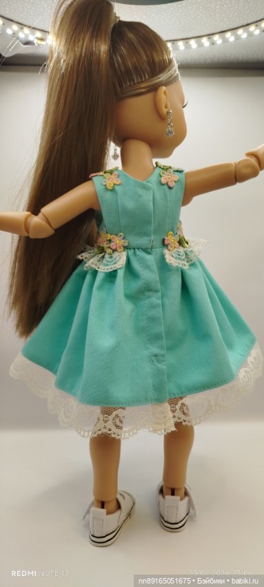 Платье для кукол Паола Рейна 32-34 см и им подобным (фото 7)