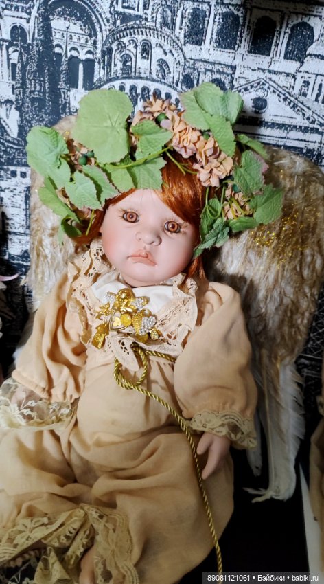 Кукла фарфоровая Linda Valentino Mishel (фото 7)