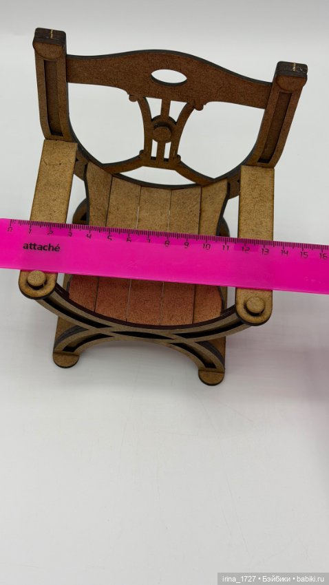 Кресло — Кукольная мебель (фото 9)