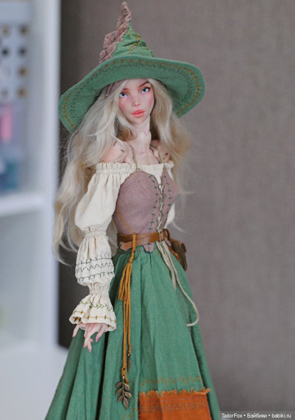 Комплект "Ведьма" для авторской БЖД куклы Химера (Chimera doll) и др кукол формата 1/4 (фото 5)