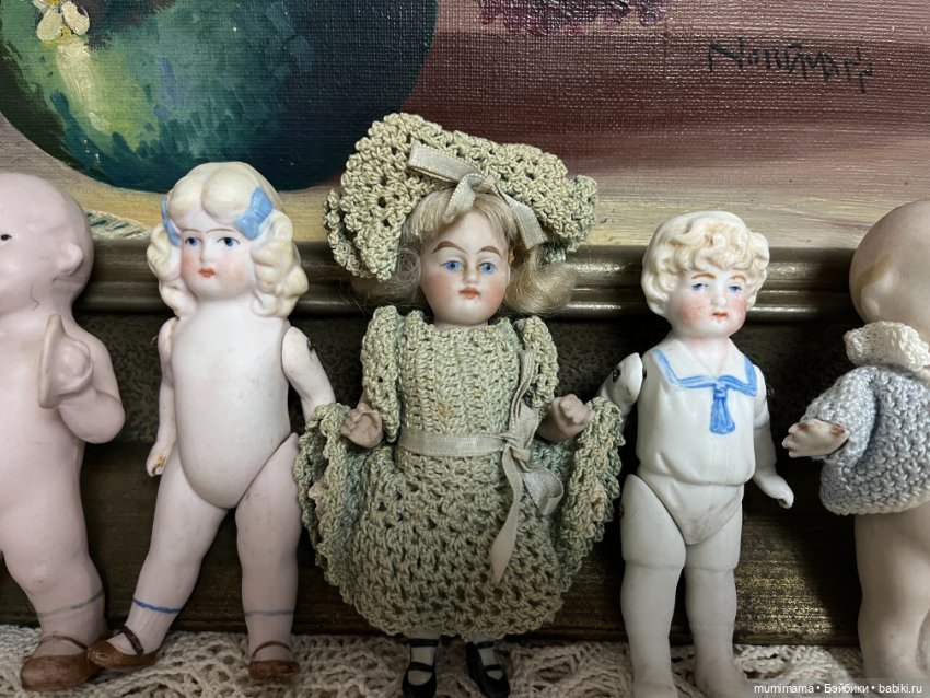 5 миничек C.F Kling, Limbach, Hertwig, Kewpie рост 12 см (фото 6)