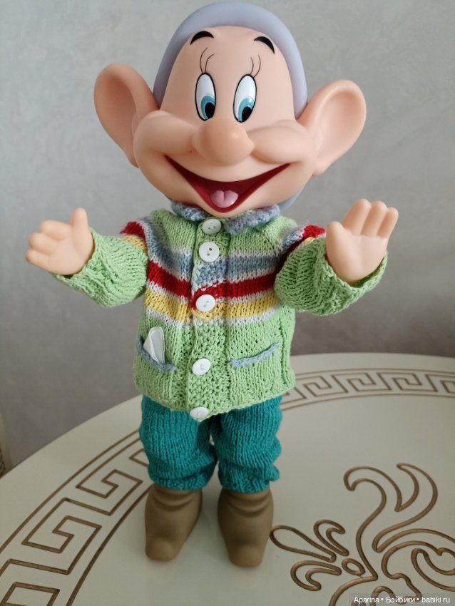 Крупный весёлый гном — Игровые куклы (фото 5)