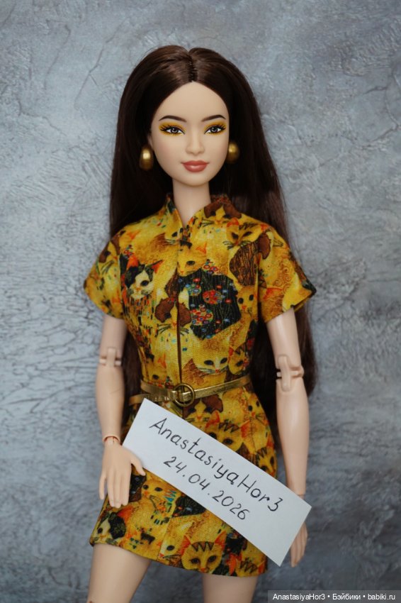 Платье для куклы Barbie MTM