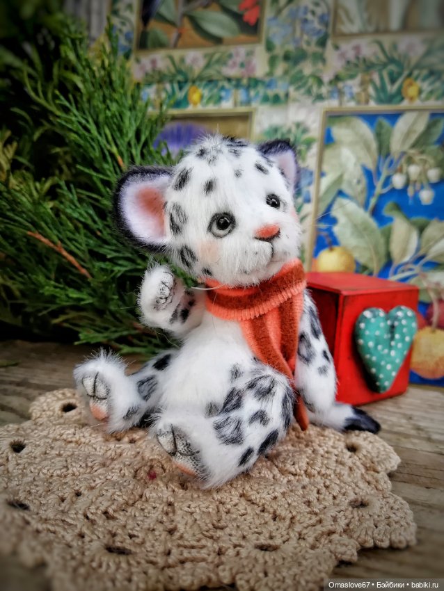 Леопардик Лео — Авторские игрушки (фото 6)