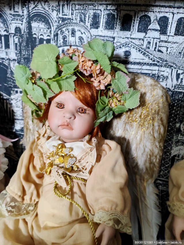Кукла фарфоровая Linda Valentino Mishel (фото 6)