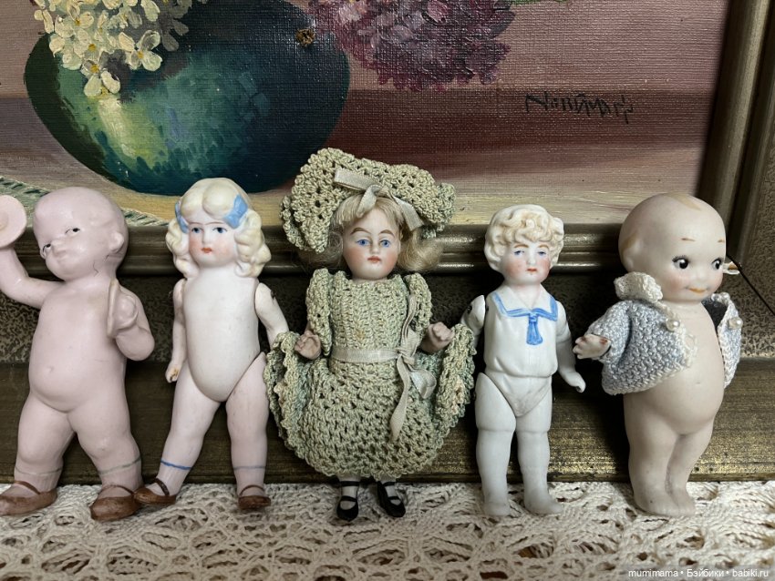 5 миничек C.F Kling, Limbach, Hertwig, Kewpie рост 12 см (фото 7)