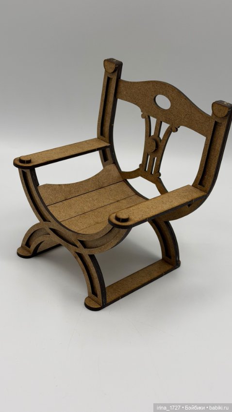 Кресло — Кукольная мебель (фото 7)