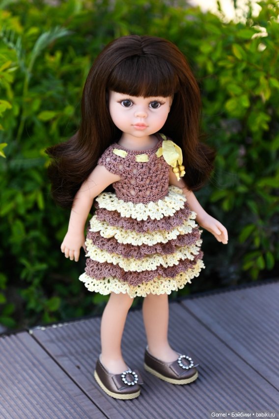 Платье для куклы Паола Рейна (фото 5)