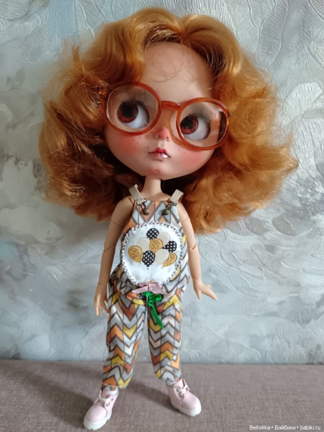 Яркая рыжуля Блайз кастом ООАК (фото 2)