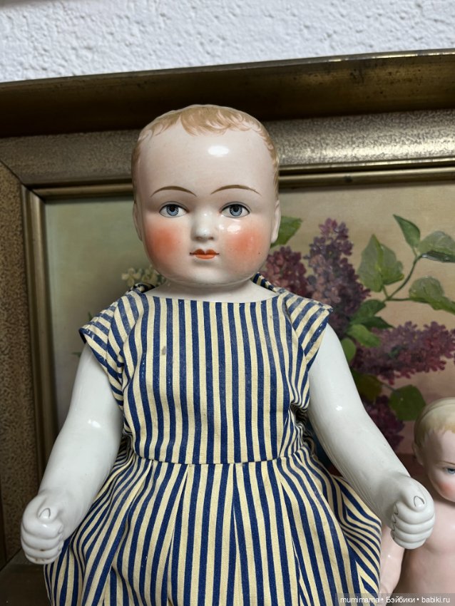 2 куклы Frozen Charlotte 1880 рост 40 и 22 см (фото 6)