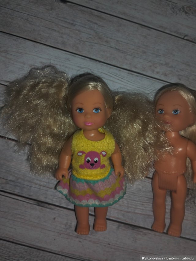 Тело Mattel (Сестры Олсен/Skipper) / Куклы Evi Simba toys/ (фото 4)