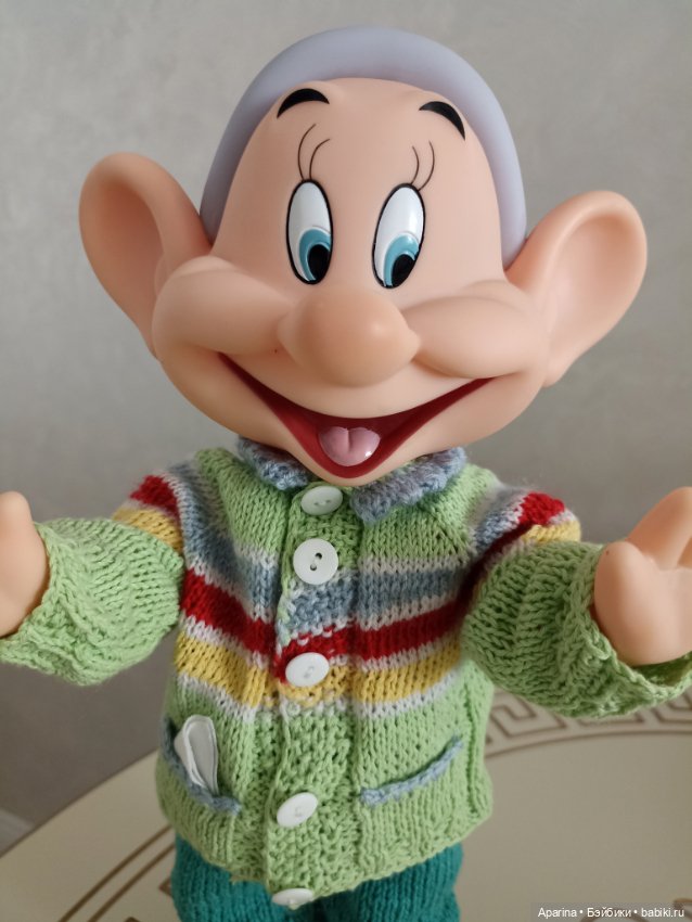 Крупный весёлый гном — Игровые куклы (фото 4)