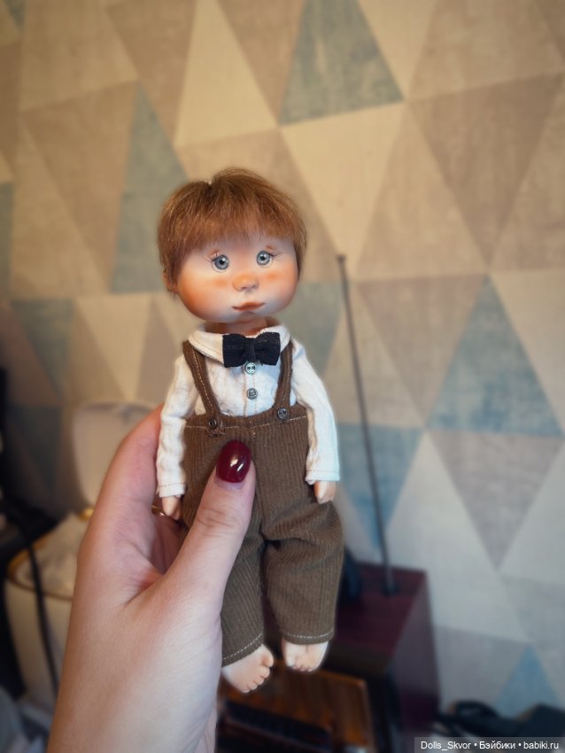 Авторская кукла мальчишка ручная работа (фото 5)