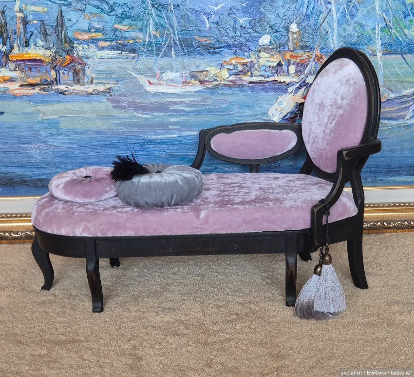 Софа для БЖД — Кукольная мебель (фото 3)