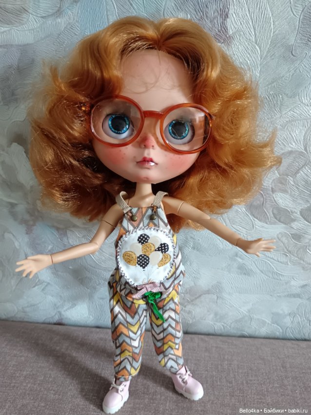 Яркая рыжуля Блайз кастом ООАК