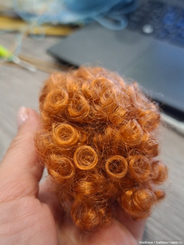 Парик Monique 5/6" — Парики для BJD (фото 2)