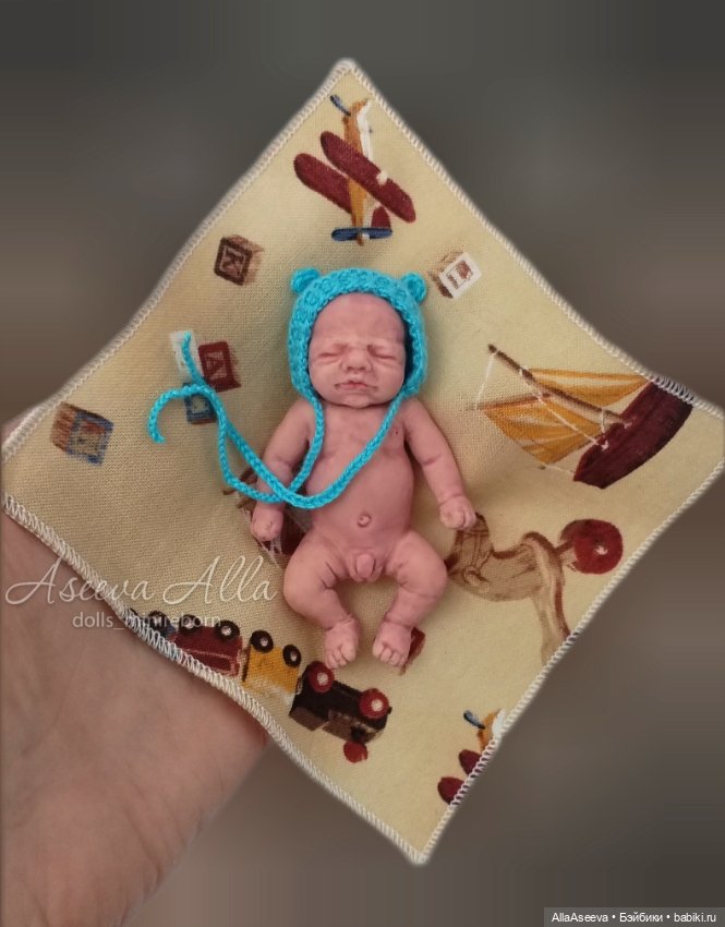 Силиконовый пупсик мальчик (фото 5)