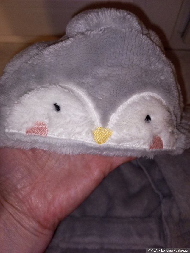 Халатик для куклы мальчика с пингвином (фото 9)