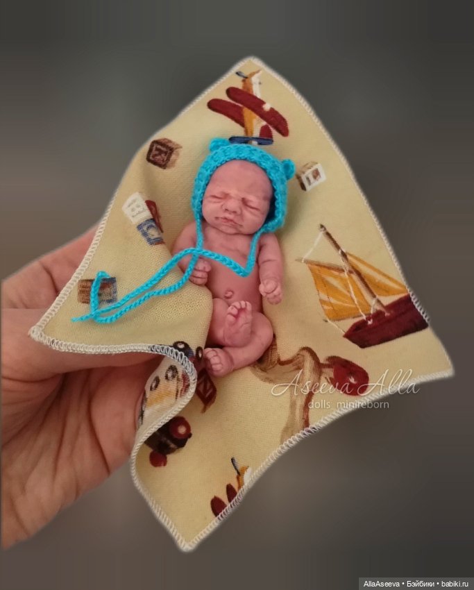 Силиконовый пупсик мальчик (фото 4)