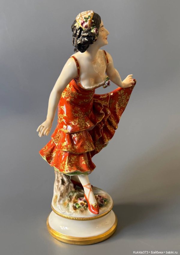 Анна Павлова в роли Китри. Volkstedt (фото 5)