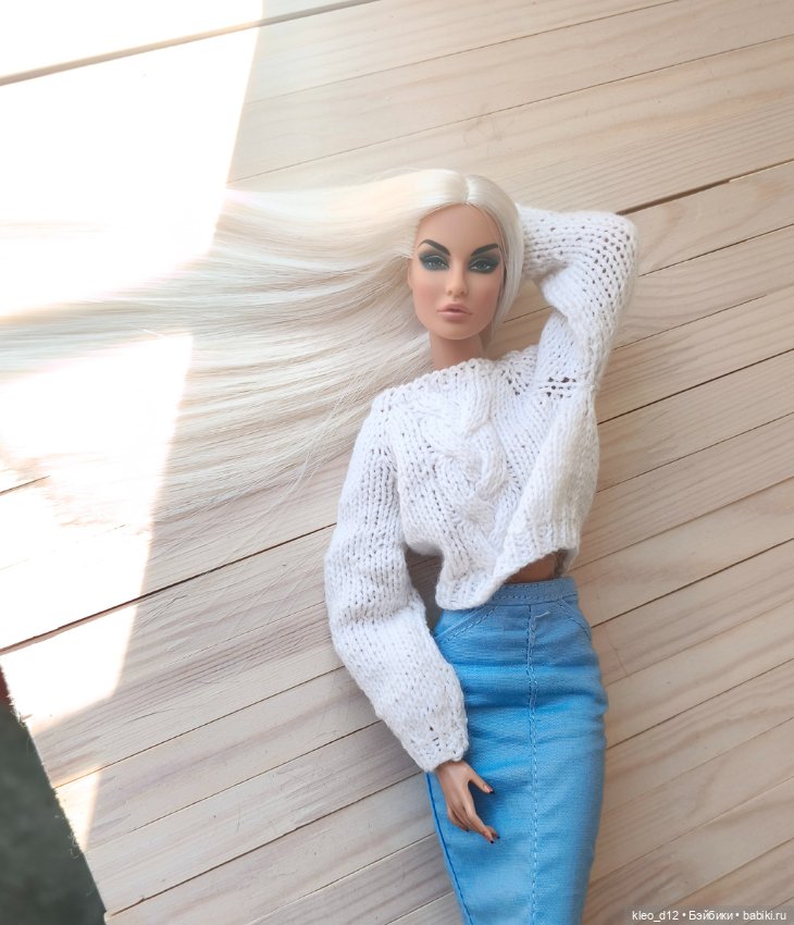 Вязаные вещи для кукол — Одежда для кукол (фото 5)