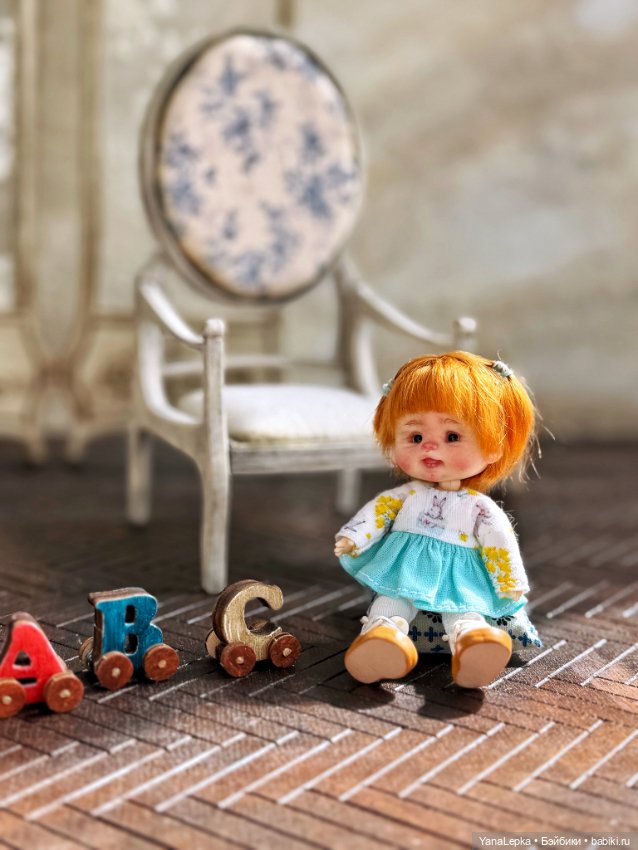 Куколка мини ob11 — Авторские куклы (фото 6)