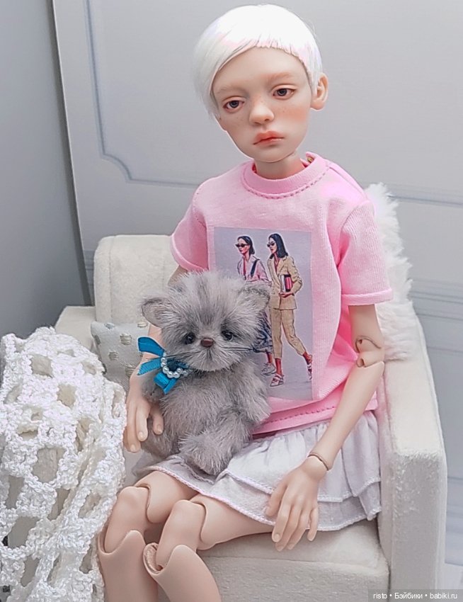 Милый котёнок Васятка от Ольги Беловой