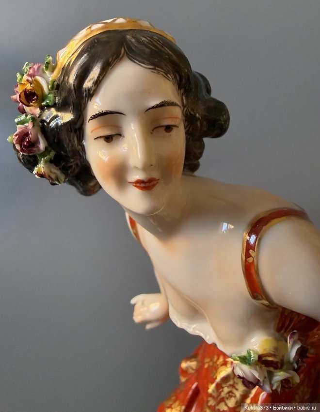 Анна Павлова в роли Китри. Volkstedt (фото 3)