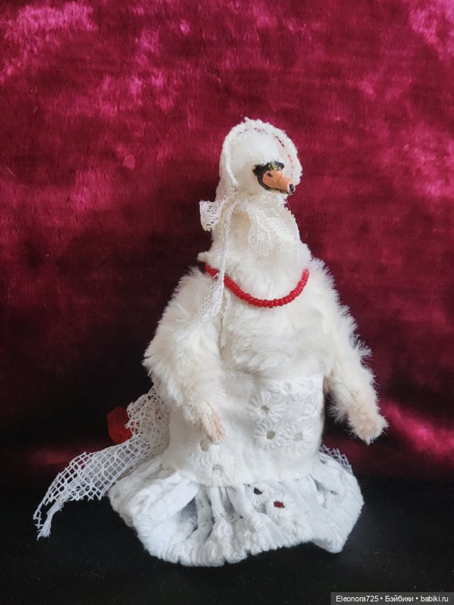 Леди Лебедь🦢 — Авторские игрушки (фото 4)
