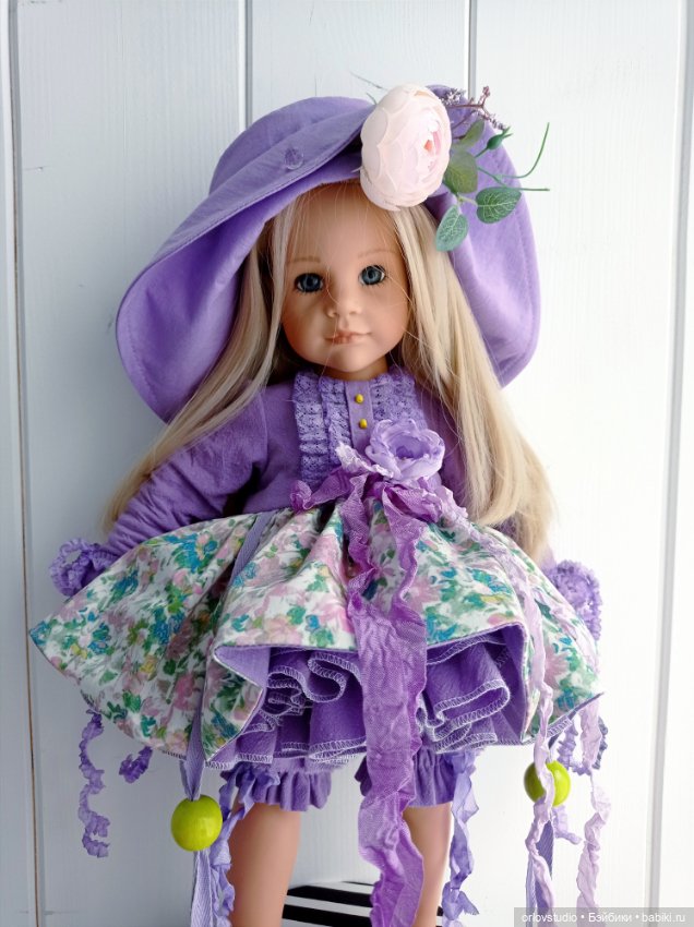 Платье 💜 "Лавандовое блаженство" 💜 для Готц/Zwergnase (фото 8)